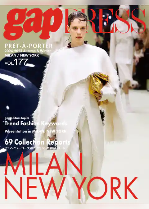 2024-25 A/W gap PRESS vol.177 MILAN / NEW YORK
