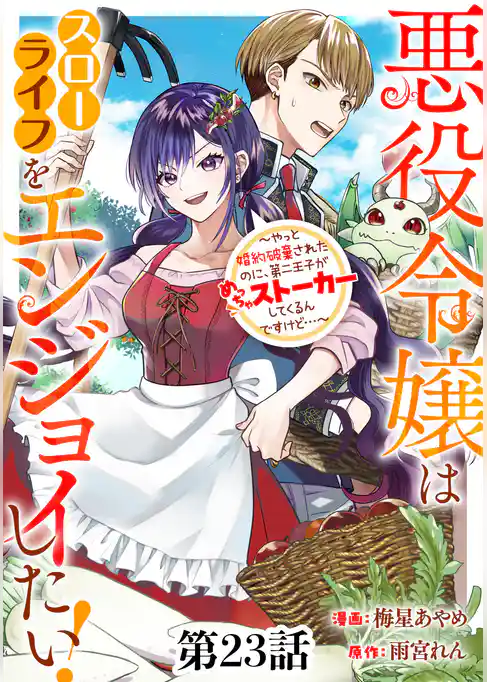 悪役令嬢はスローライフをエンジョイしたい！～やっと婚約破棄されたのに、第二王子がめっちゃストーカーしてくるんですけど…～【単話】