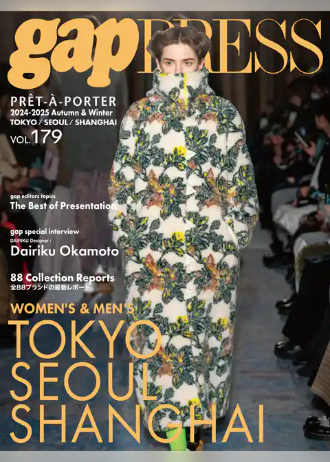 2024-25 A/W gap PRESS vol.179 TOKYO / SEOUL / SHANGHAI