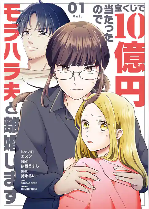 宝くじで10億円当たったのでモラハラ夫と離婚します