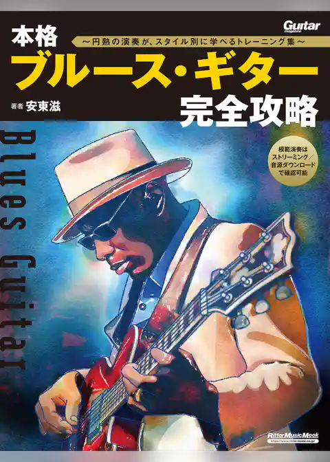 本格ブルース・ギター完全攻略～円熟の演奏が、スタイル別に学べるトレーニング集～