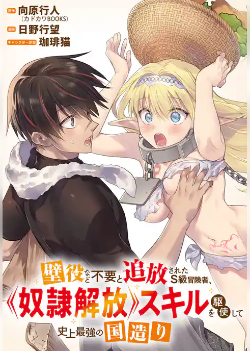 壁役など不要と追放されたS級冒険者、≪奴隷解放≫スキルを駆使して史上最強の国造り　【連載版】