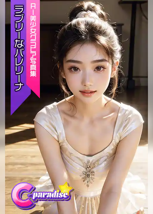 ラブリーなバレリーナ　AI美少女グラビア写真集【C-Paradise】