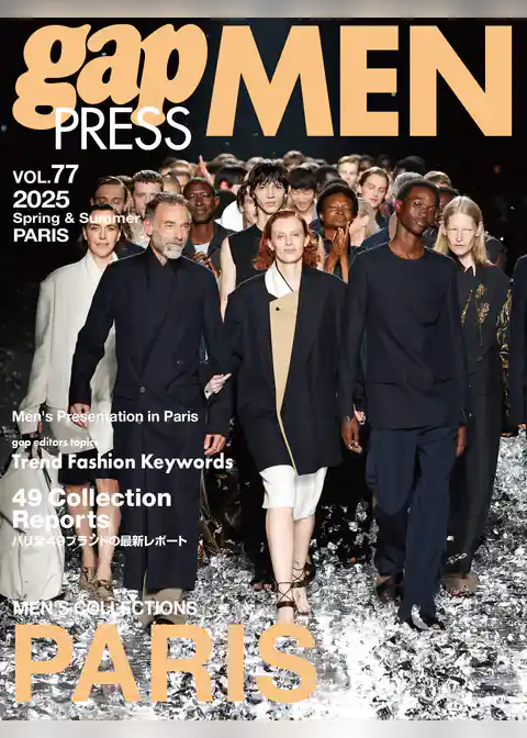2025 S/S gap PRESS MEN vol.77 PARIS