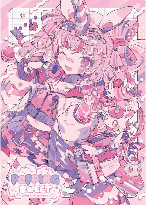 POPPING SWEET yumenouchi artworks