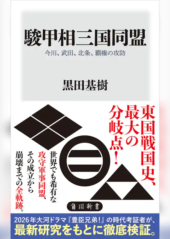 駿甲相三国同盟　今川、武田、北条、覇権の攻防