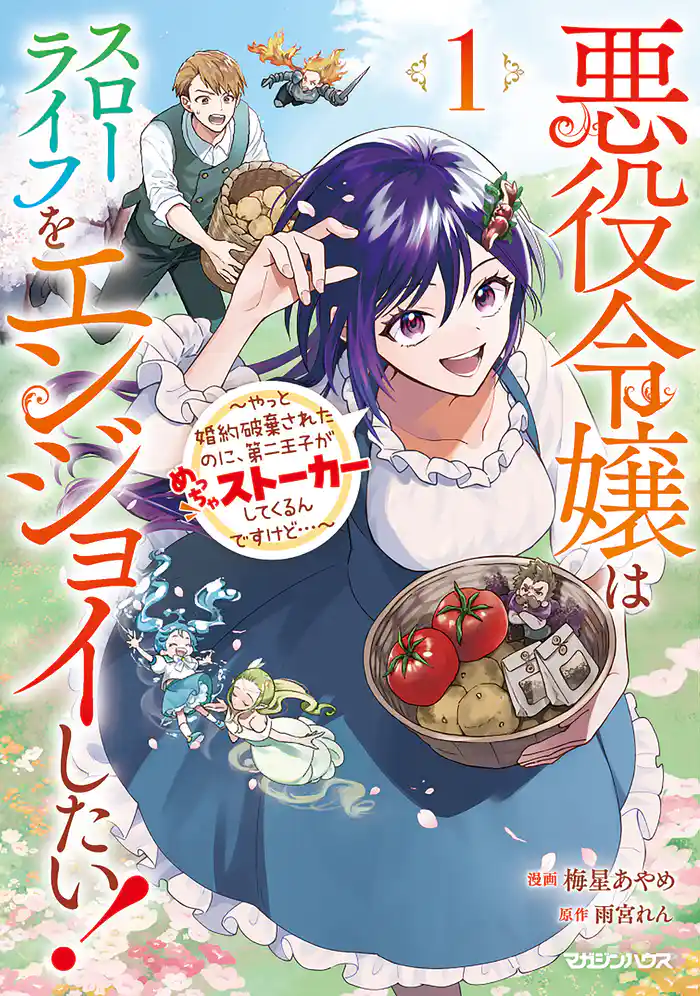 悪役令嬢はスローライフをエンジョイしたい!~やっと婚約破棄されたのに、第二王子がめっちゃストーカーしてくるんですけど…~ 1