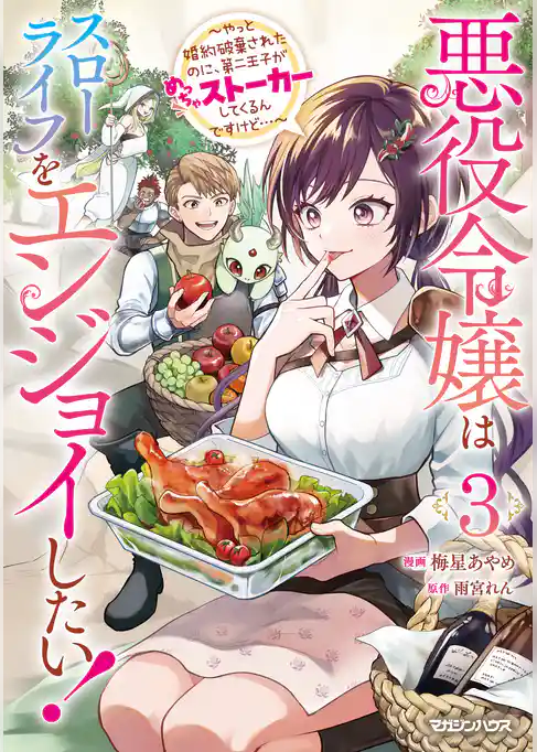 悪役令嬢はスローライフをエンジョイしたい！～やっと婚約破棄されたのに、第二王子がめっちゃストーカーしてくるんですけど…～