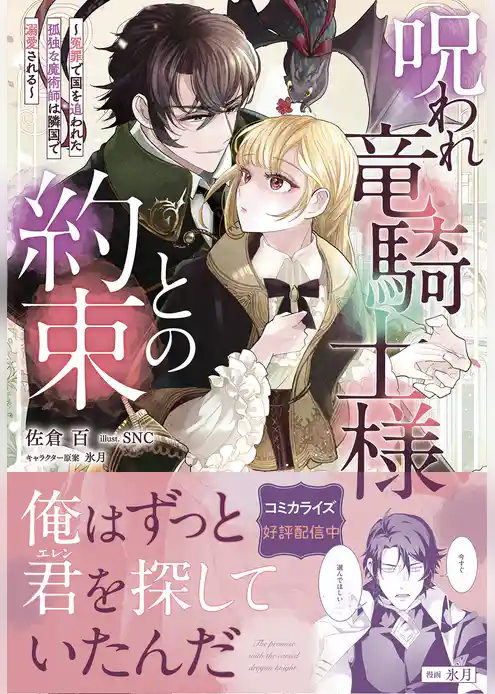 呪われ竜騎士様との約束～冤罪で国を追われた孤独な魔術師は隣国で溺愛される～【電子限定特典付き】