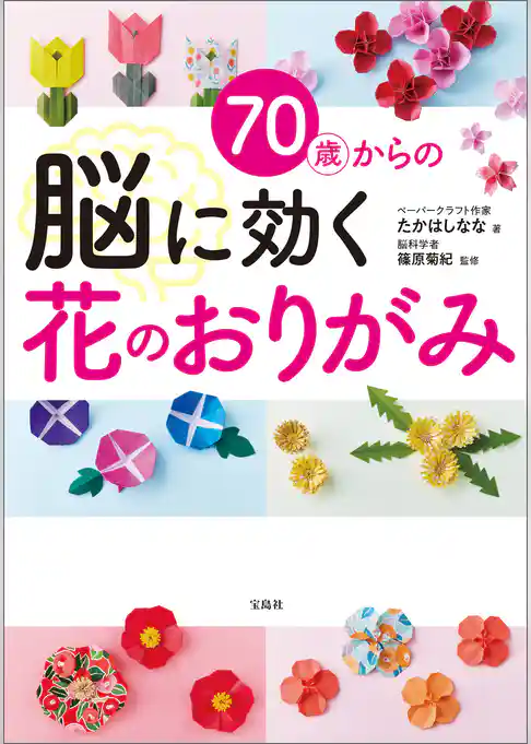70歳からの脳に効く花のおりがみ