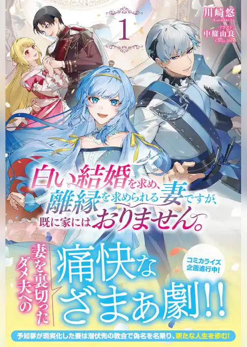 白い結婚を求め、離縁を求められる妻ですが、既に家にはおりません。