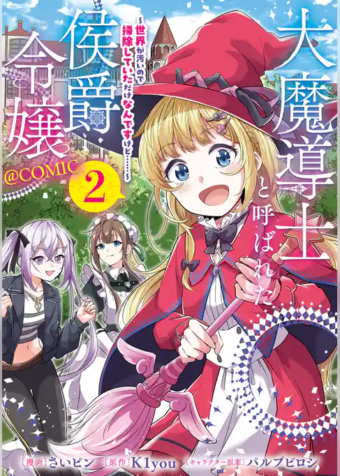 大魔導士と呼ばれた侯爵令嬢～世界が汚いので掃除していただけなんですけど……～@COMIC