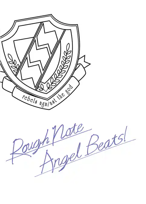 Angel Beats！ Rough note