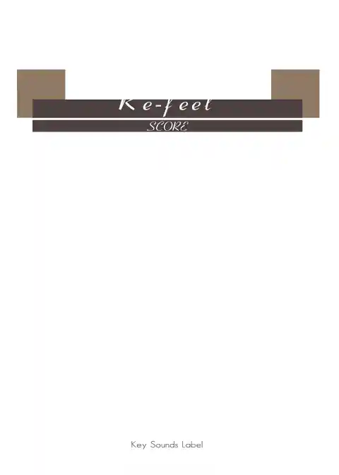 Kanon/AIR Piano Arrange Album Re-feel SCORE