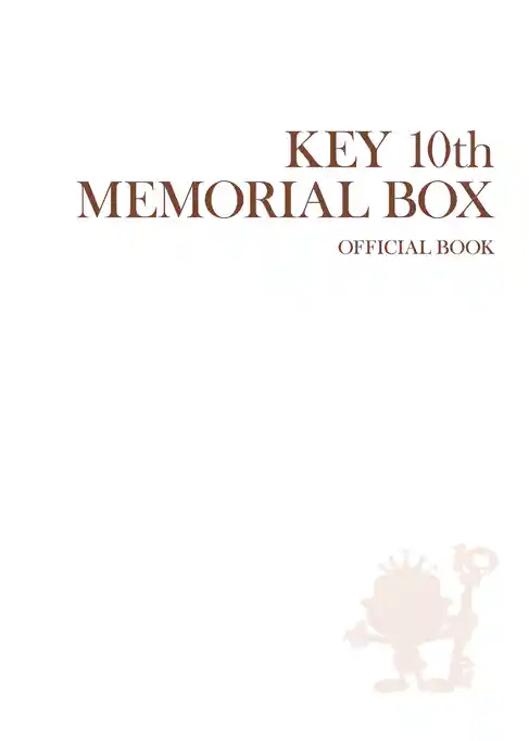 Key10th MEMORIAL BOX OFFICIAL BOOK