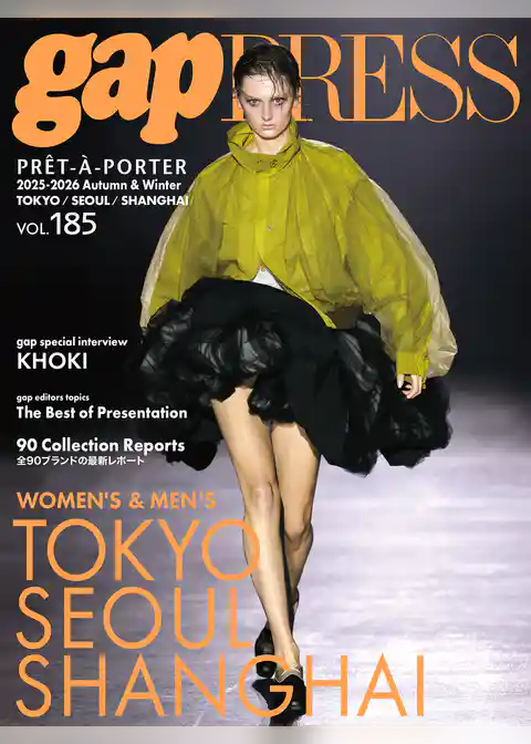 2025-26 A/W gap PRESS vol.185 TOKYO / SEOUL / SHANGHAI