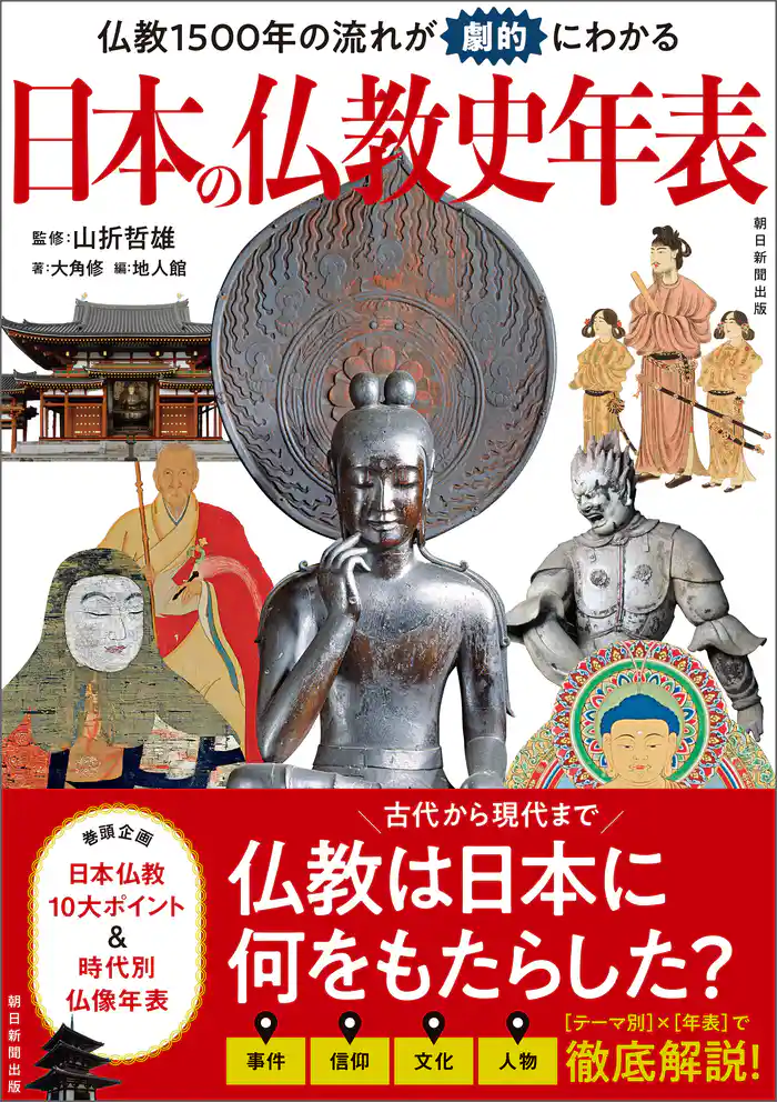 仏教1500年の流れが劇的にわかる 日本の仏教史年表