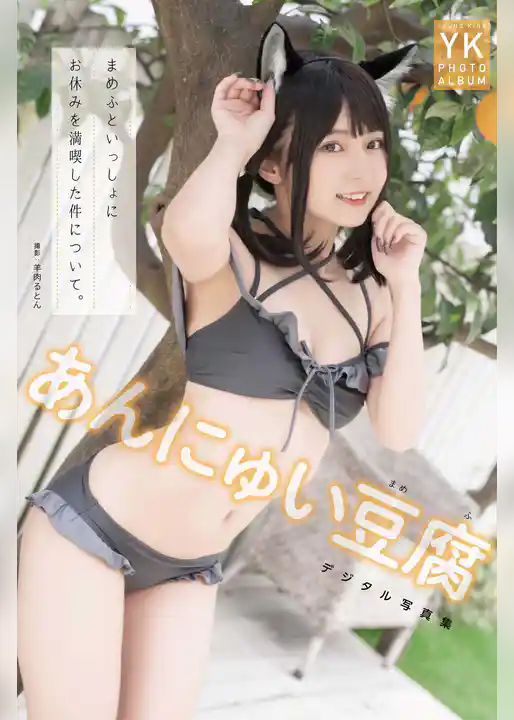 あんにゅい豆腐 デジタル写真集 まめふといっしょにお休みを満喫した件について。