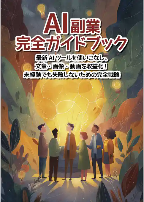 AI副業 完全ガイドブック　最新AIツールを使いこなし、文章・画像・動画を収益化！未経験でも失敗しないための完全戦略