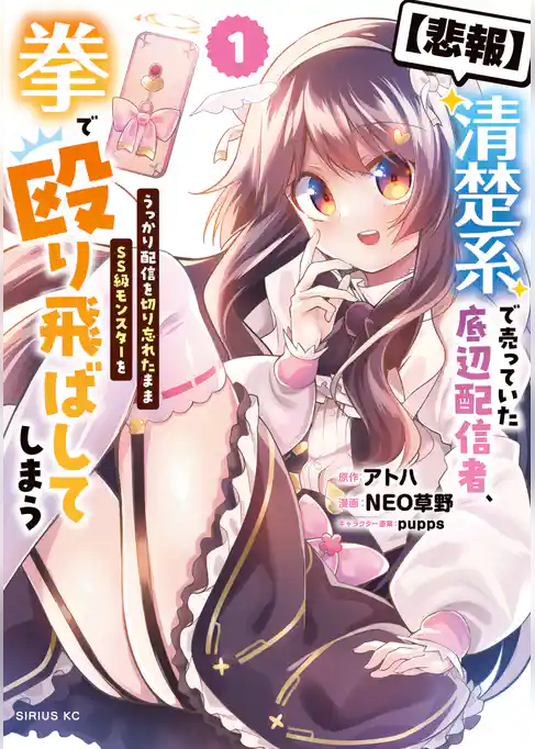 【悲報】清楚系で売っていた底辺配信者、うっかり配信を切り忘れたままＳＳ級モンスターを拳で殴り飛ばしてしまう