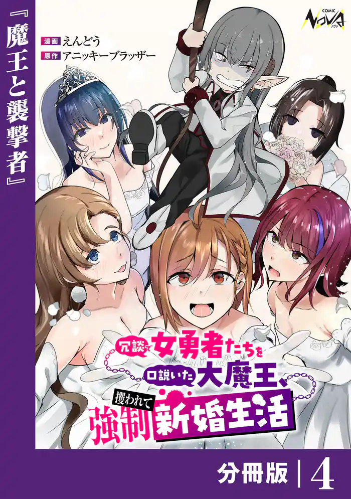 冗談で女勇者たちを口説いた大魔王、攫われて強制新婚生活【分冊版】4
