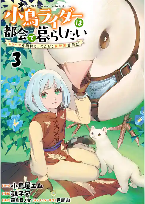 小鳥ライダーは都会で暮らしたい モフモフな相棒と、のんびり異世界冒険記 連載版