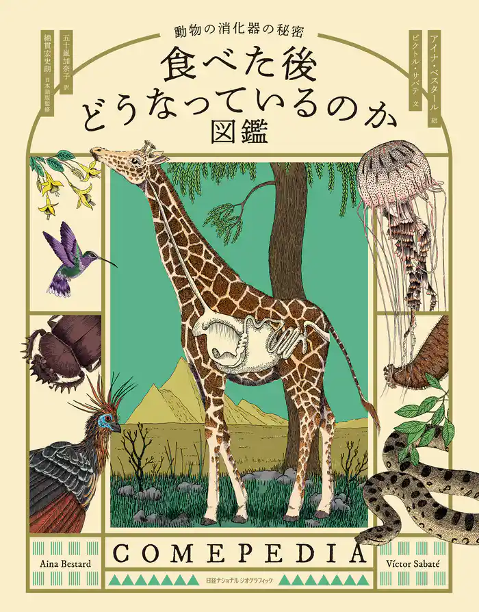 食べた後どうなっているのか図鑑 動物の消化器の秘密