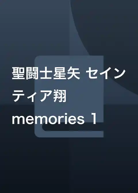 聖闘士星矢 セインティア翔 memories