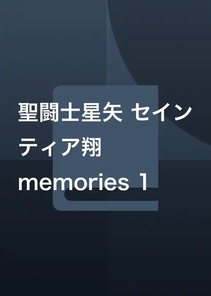 聖闘士星矢 セインティア翔 memories 1