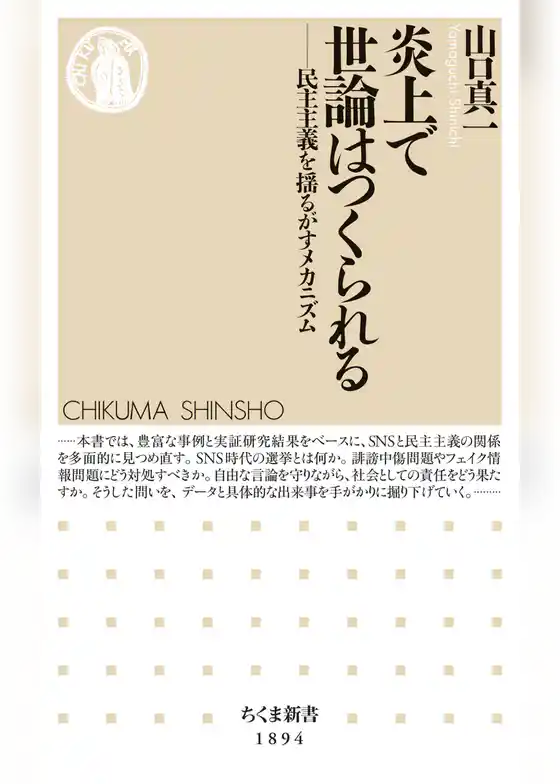 炎上で世論はつくられる　――民主主義を揺るがすメカニズム