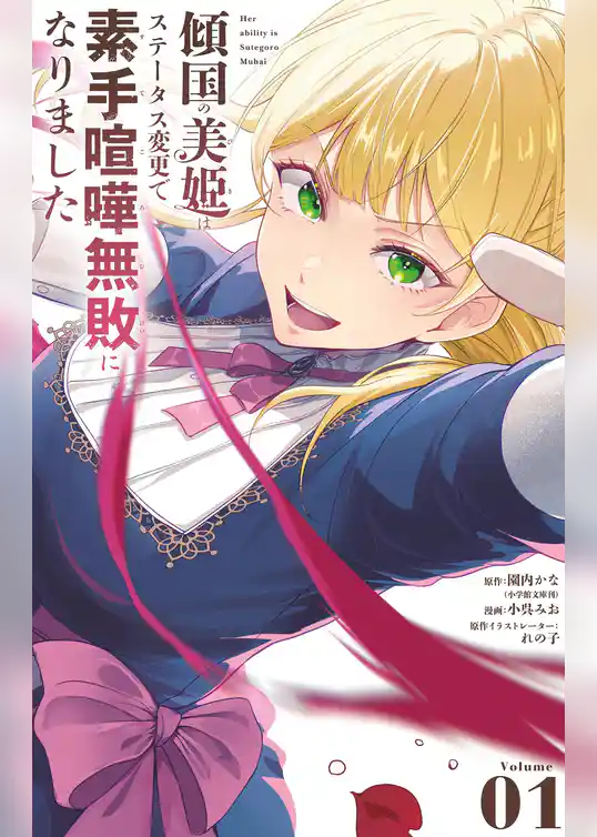 傾国の美姫はステータス変更で素手喧嘩無敗になりました