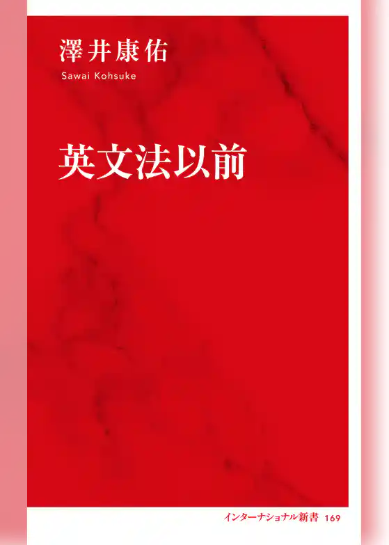 英文法以前（インターナショナル新書）
