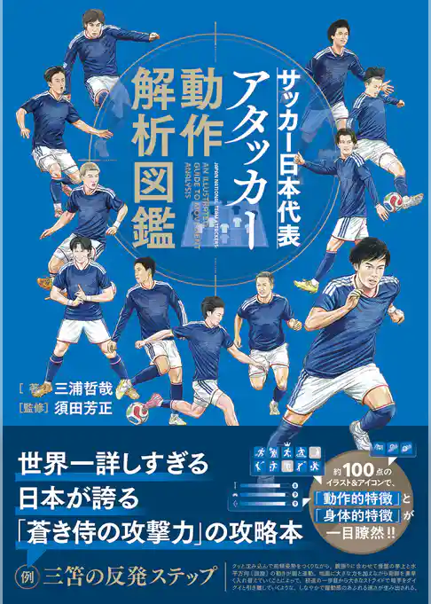 サッカー日本代表 アタッカー動作解析図鑑