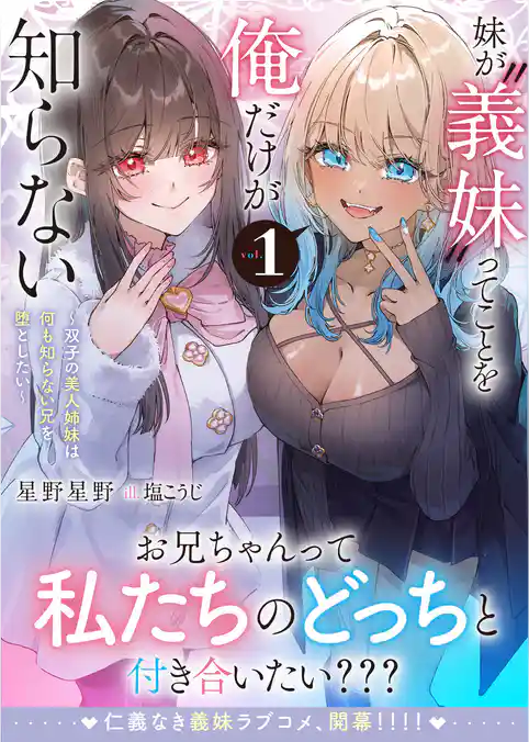 妹が“義妹”ってことを俺だけが知らない～双子の美人姉妹は何も知らない兄を堕としたい～