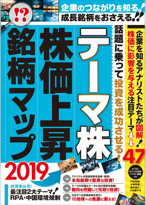 テーマ株 株価上昇銘柄マップ2019