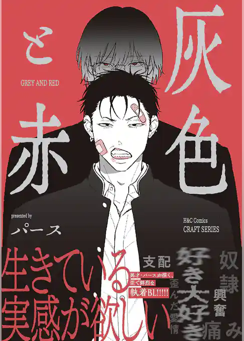 灰色と赤