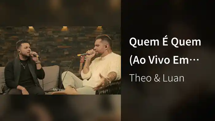 Quem É Quem (Ao Vivo Em São José Do Rio Preto / 2023 / Lyric Video)