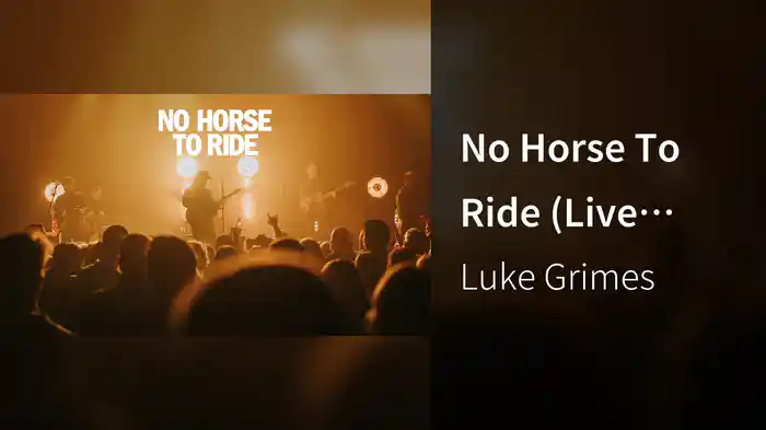 No Horse To Ride (Live From Boston / Audio)