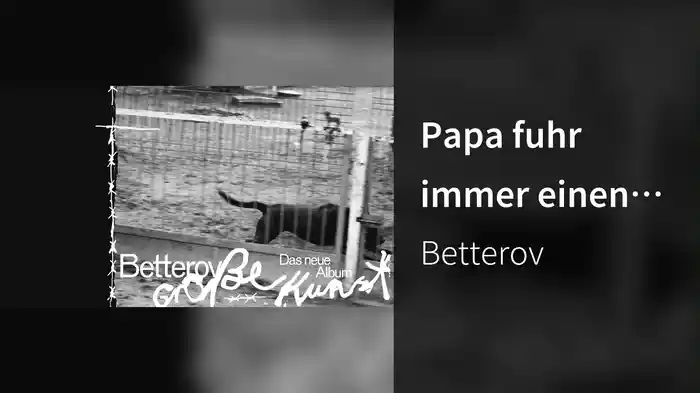 Papa fuhr immer einen großen LKW (Lyric Video)