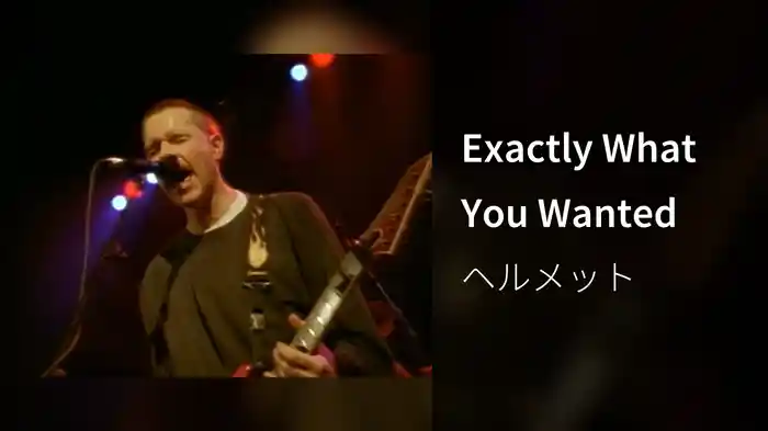 Exactly What You Wanted