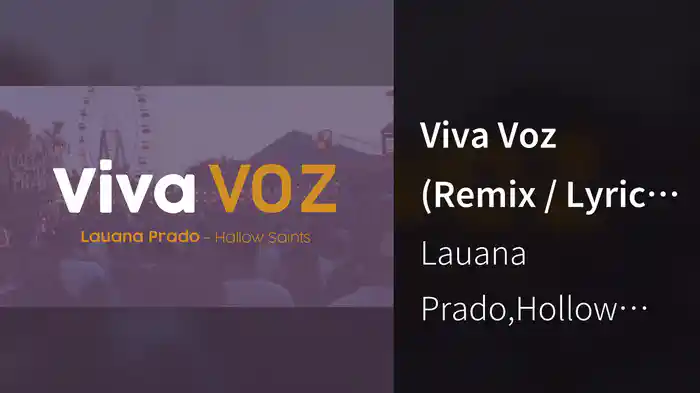 Viva Voz (Remix / Lyric Video)