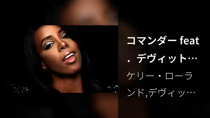 コマンダー feat．デヴィット・ゲッタ