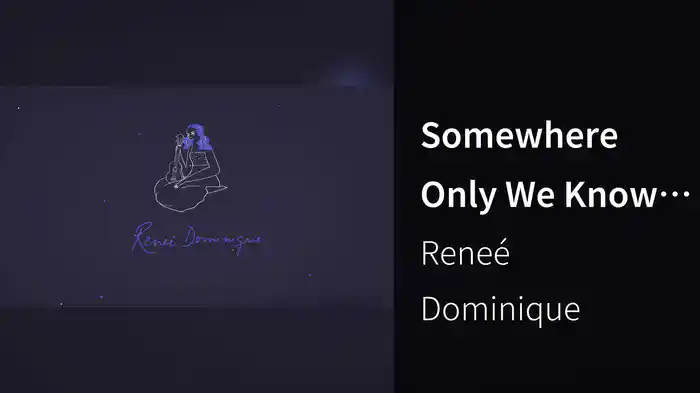 Somewhere Only We Know (Lyric Video)