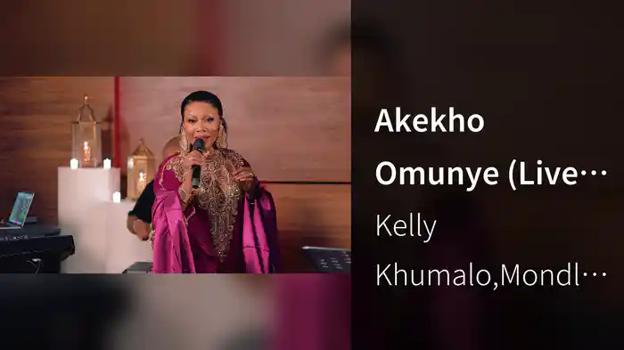 Akekho Omunye (Live At Universal Music Studios, 2025)