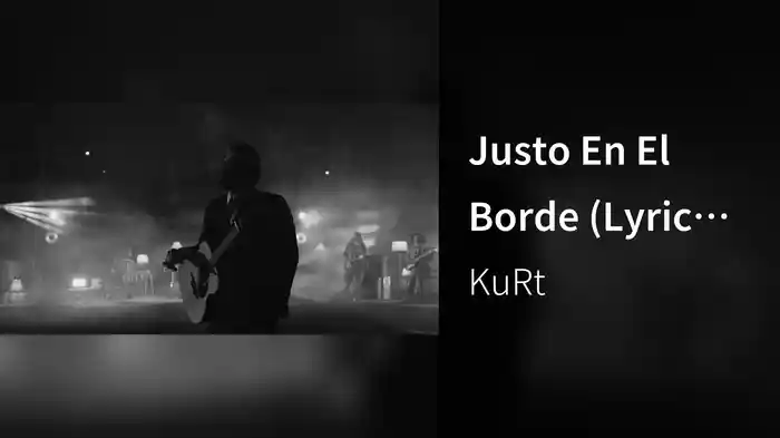 Justo En El Borde (Lyric Video)