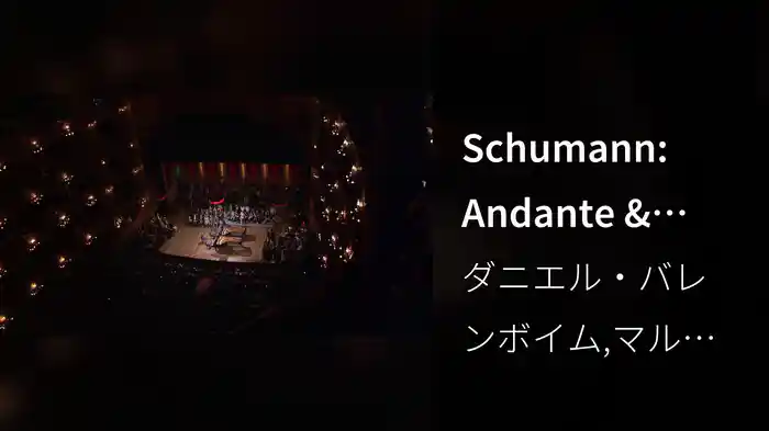 Schumann: Andante & Variations for 2 Pianos, 2 Cellos & Horn, WoO 10 (Live At Teatro Colon)