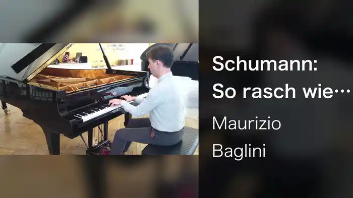 Schumann: So rasch wie möglich - Schneller - Noch schneller (Piano Sonata No.2 in G minor, Op.22)