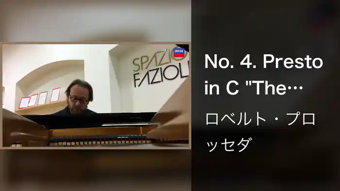 No. 4. Presto in C "The Bee's Wedding" ("Spinning Song")