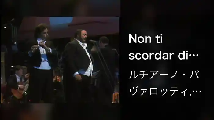 Non ti scordar di me (Arr. Mancini) (Live)