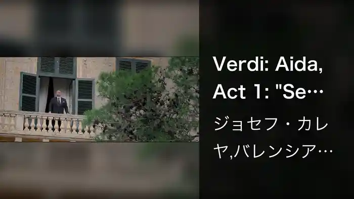 Verdi: Aida, Act 1: "Se quel guerrier io fossi!...Celeste Aida”